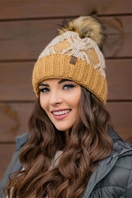 Vivisence 7029 Nakrycie głowy czapka, beżowy