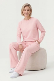Vivisence 9208kmpl Komplet bluza+spodnie, różowy
