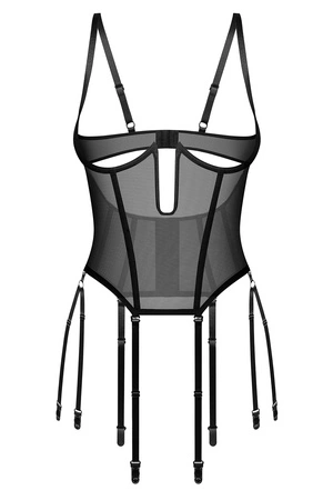 Obsessive Euphori corset Gorset sexy, black