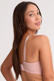 Bella Misteria 57-123 Francuski Puder Biustonosz miękki, różowy