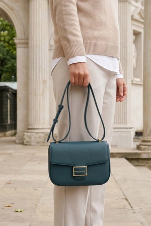 Vivisence OUTLET T0026 Torebka na ramię, turquoise