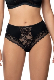 Róża Lafonia Majtki figi, czarny