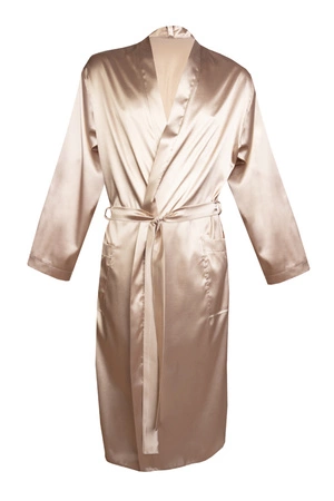 Dkaren Christian Nocna szlafrok, jasny brąz
