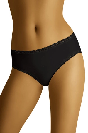 Wol-Bar Eco-Ra Majtki figi, czarny