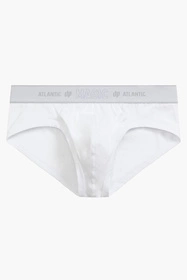 Atlantic BMP-1581 Majtki slipy, biały