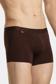 Atlantic 3MH-184 Majtki bokserki, czekoladowy/cappuccino/czarny