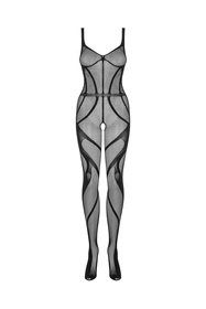 Obsessive Bodystocking G336 Body bodystocking, czarny
