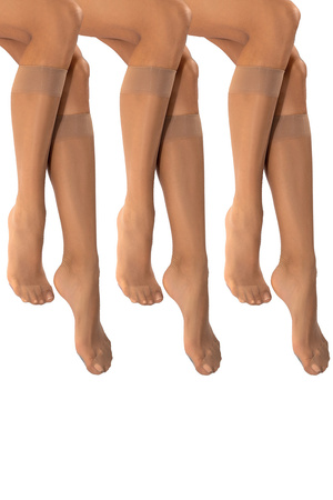 Vivisence 8400 3-pack Classic 20 DEN Wyr�b po�czoszniczy podkolan�wki, daino