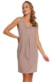 Doctor Nap TCB.7460 Nocna koszula, beige