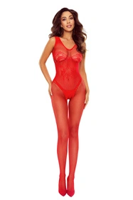 Passion BS120 Body bodystocking, red