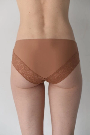Julimex Cheekie panty Majtki figi, carmel