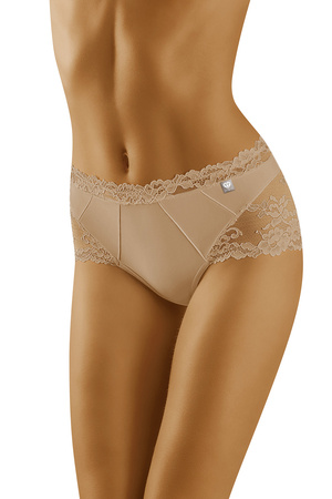 Wol-Bar Diamond 3515 Majtki wysokie figi, be�owy