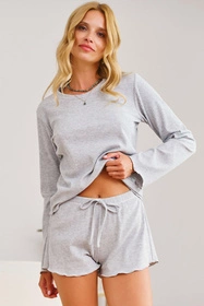 Doctor Nap PM.7165 Nocna piżama, grey