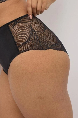 Ysabel Mora 10780 Majtki wysokie figi, black