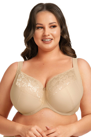 Nessa Omena New N507 Maxi Biustonosz mi�kki, be�owy