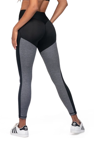 Reviver L9027/0 Legginsy fitness, czarno-szary