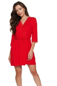 Doctor Nap SWW.5133 Nocna szlafrok, red allure