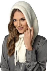 Vivisence 7097Kmpl Komplet kaptur+rękawiczki, ecru