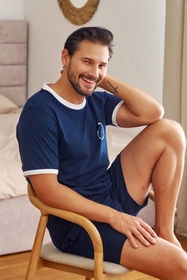 Doctor Nap PMB.7218 Nocna piżama, navy blue