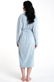 Italian Fashion Morena dł.r. Nocna szlafrok, j.niebieski