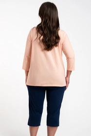 Italian Fashion Arietta r.3/4 sp.3/4 Nocna piżama, łosoś