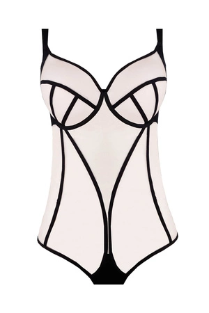 Unikat Griselda Body klasyczne, czarny/beż