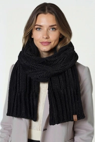 Vivisence 70112Kmpl Komplet czapka+szalik, czarny