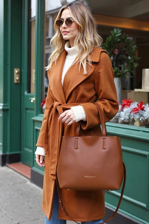 Vivisence T0015 Torebka do ręki, brązowy