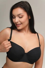 Ava 2203 Maxi Biustonosz do karmienia, black