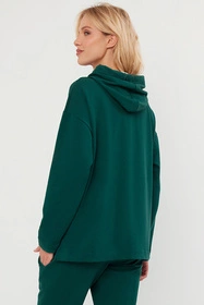 Italian Fashion Lagos dł.r. Bluza nierozpinana, c.zielony