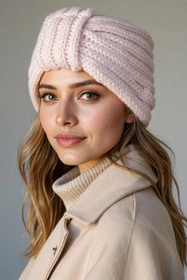 Vivisence 70114 Nakrycie głowy czapka, różowy