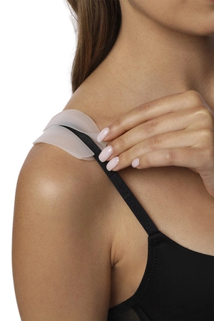 Vivisence 8001 Akcesoria do biustonosza podkładki pod ramiączka, transparent