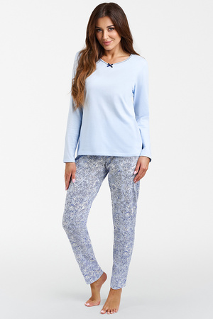 Italian Fashion Salli d�.r. d�.sp. Nocna pi�ama, niebieski/druk
