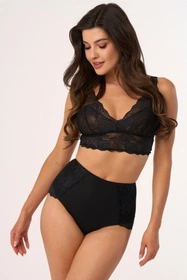 Babell BBL 204 Majtki wysokie figi, czarny