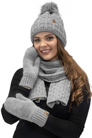 Vivisence 7015 Nakrycie głowy czapka, jasnoszary