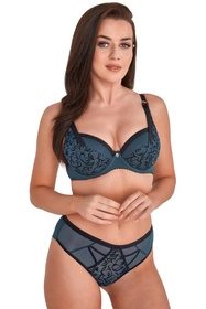 Gaia 1214 Cloe Biustonosz push-up, turkusowy