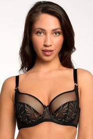 Bella Misteria 54-116 Północna Nuta Biustonosz miękki, czarny