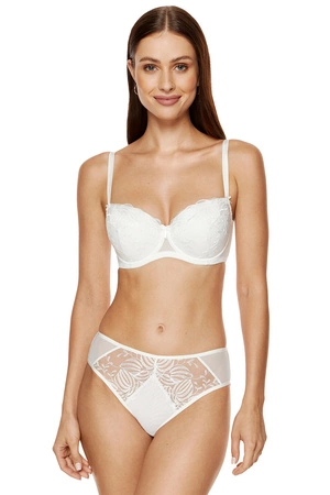 Gorteks Cherie/B4 Biustonosz usztywniany, kremowy