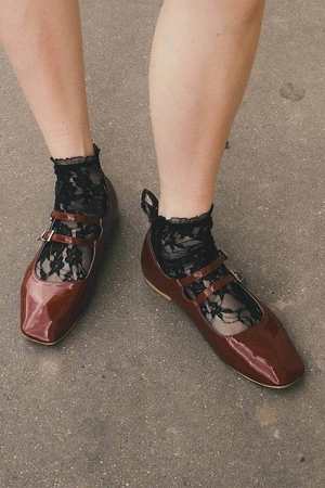 Fiore Ismena I1100 Wyrób pończoszniczy skarpetki, black