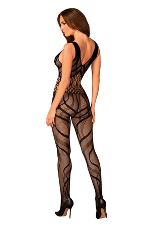 Obsessive Bodystocking G328 Body bodystocking, czarny