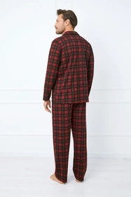 Italian Fashion Nicolas dł.r. dł.sp. Nocna piżama, druk/czerwony