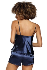 Dkaren Karen Nocna komplet top + szorty, granat