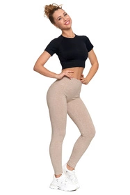 Moraj RDL2300-005 Ocieplane Legginsy klasyczne, beige melange