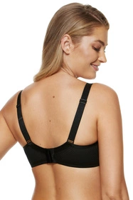 Gorteks Holly/B3 Biustonosz półusztywniany, czarny