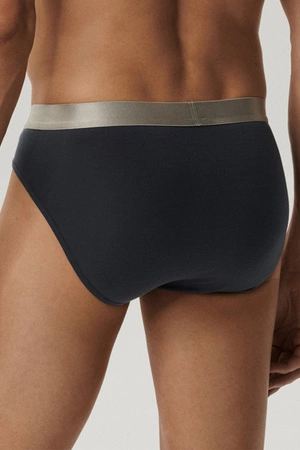 Atlantic 2BMP-013 2-pak Majtki slipy, grafitowy