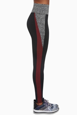 Bas Bleu Extreme Legginsy fitness, black/melange