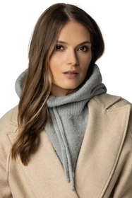 Vivisence 7097 Nakrycie głowy kaptur, jasnoszary