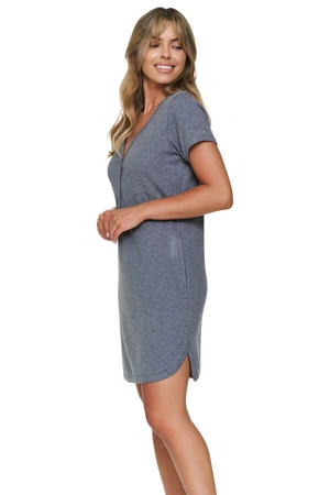 Doctor Nap TCB.7570 Nocna koszula, dark grey