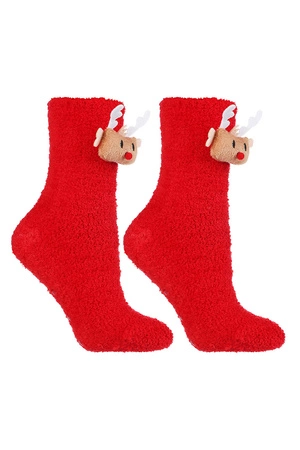 Moraj CSLS250-031 Skarpety za kostkę, red