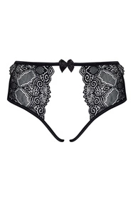 Beauty Night Polly BN6610 Majtki figi otwarte, black